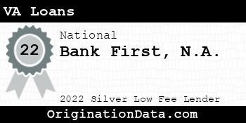 Bank First N.A. VA Loans silver