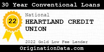 HEARTLAND CREDIT UNION 30 Year Conventional Loans gold
