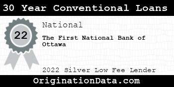 The First National Bank of Ottawa 30 Year Conventional Loans silver