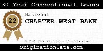 CHARTER WEST BANK 30 Year Conventional Loans bronze