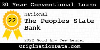 The Peoples State Bank 30 Year Conventional Loans gold