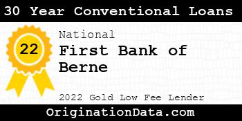First Bank of Berne 30 Year Conventional Loans gold
