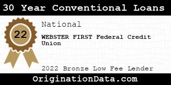 WEBSTER FIRST Federal Credit Union 30 Year Conventional Loans bronze