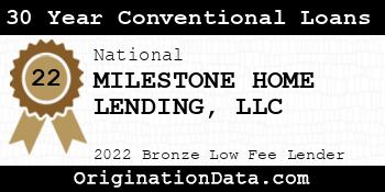MILESTONE HOME LENDING 30 Year Conventional Loans bronze