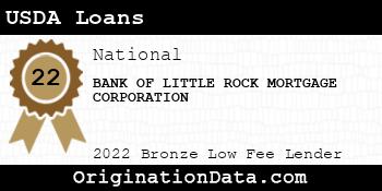 BANK OF LITTLE ROCK MORTGAGE CORPORATION USDA Loans bronze