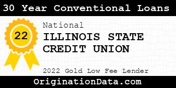 ILLINOIS STATE CREDIT UNION 30 Year Conventional Loans gold