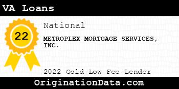 METROPLEX MORTGAGE SERVICES VA Loans gold