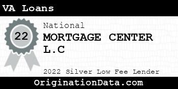 MORTGAGE CENTER L.C VA Loans silver