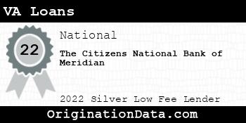 The Citizens National Bank of Meridian VA Loans silver