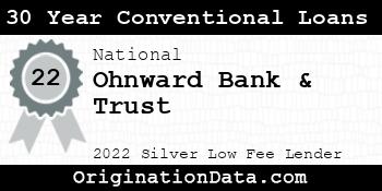 Ohnward Bank & Trust 30 Year Conventional Loans silver