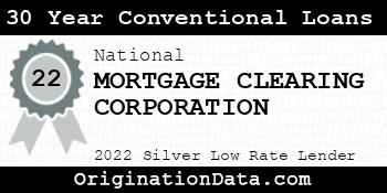 MORTGAGE CLEARING CORPORATION 30 Year Conventional Loans silver