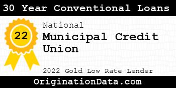 Municipal Credit Union 30 Year Conventional Loans gold