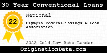 Olympia Federal Savings & Loan Association 30 Year Conventional Loans gold