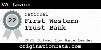 First Western Trust Bank VA Loans silver