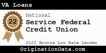 Service Federal Credit Union VA Loans bronze