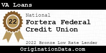 Fortera Federal Credit Union VA Loans bronze