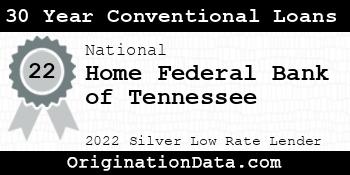Home Federal Bank of Tennessee 30 Year Conventional Loans silver