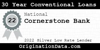 Cornerstone Bank 30 Year Conventional Loans silver