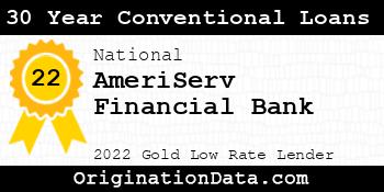 AmeriServ Financial Bank 30 Year Conventional Loans gold