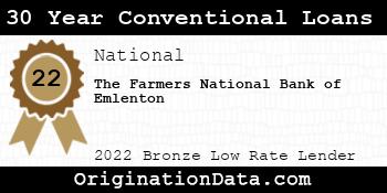 The Farmers National Bank of Emlenton 30 Year Conventional Loans bronze