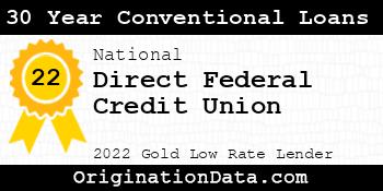 Direct Federal Credit Union 30 Year Conventional Loans gold