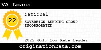 SOVEREIGN LENDING GROUP INCORPORATED VA Loans gold