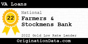 Farmers & Stockmens Bank VA Loans gold