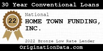 HOME TOWN FUNDING 30 Year Conventional Loans bronze