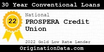 PROSPERA Credit Union 30 Year Conventional Loans gold