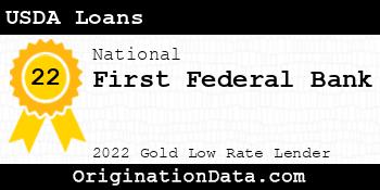 First Federal Bank USDA Loans gold