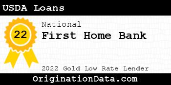 First Home Bank USDA Loans gold
