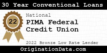 PIMA Federal Credit Union 30 Year Conventional Loans bronze