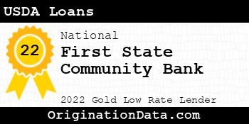 First State Community Bank USDA Loans gold