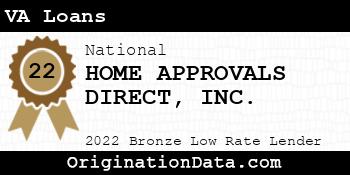 HOME APPROVALS DIRECT VA Loans bronze