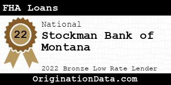 Stockman Bank of Montana FHA Loans bronze