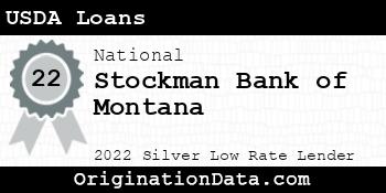 Stockman Bank of Montana USDA Loans silver