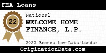 WELCOME HOME FINANCE L.P. FHA Loans bronze