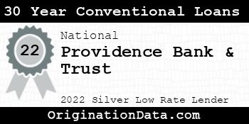 Providence Bank & Trust 30 Year Conventional Loans silver