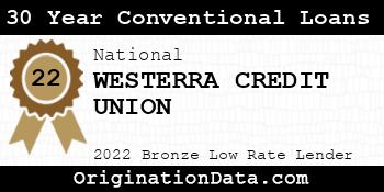 WESTERRA CREDIT UNION 30 Year Conventional Loans bronze