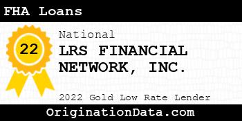 LRS FINANCIAL NETWORK FHA Loans gold