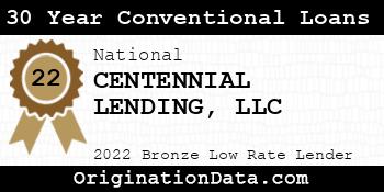 CENTENNIAL LENDING 30 Year Conventional Loans bronze