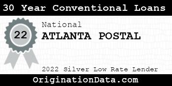 ATLANTA POSTAL 30 Year Conventional Loans silver