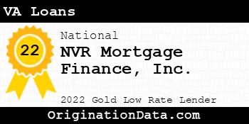 NVR Mortgage Finance VA Loans gold