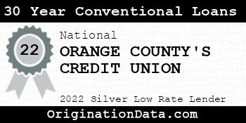 ORANGE COUNTY'S CREDIT UNION 30 Year Conventional Loans silver