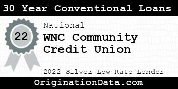 WNC Community Credit Union 30 Year Conventional Loans silver