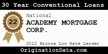 ACADEMY MORTGAGE CORP. 30 Year Conventional Loans bronze