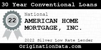 AMERICAN HOME MORTGAGE 30 Year Conventional Loans silver