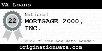 MORTGAGE 2000 VA Loans silver