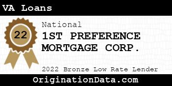 1ST PREFERENCE MORTGAGE CORP. VA Loans bronze