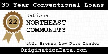 NORTHEAST COMMUNITY 30 Year Conventional Loans bronze